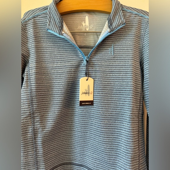New Little Boy Johnnie O Kaiser 1/4 Zip Pullover - Picture 3 of 4